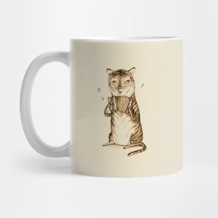 Accordion Tiger Mug